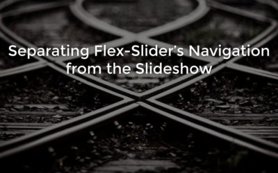 Moving Navigation Arrows Outside of Flex-slider